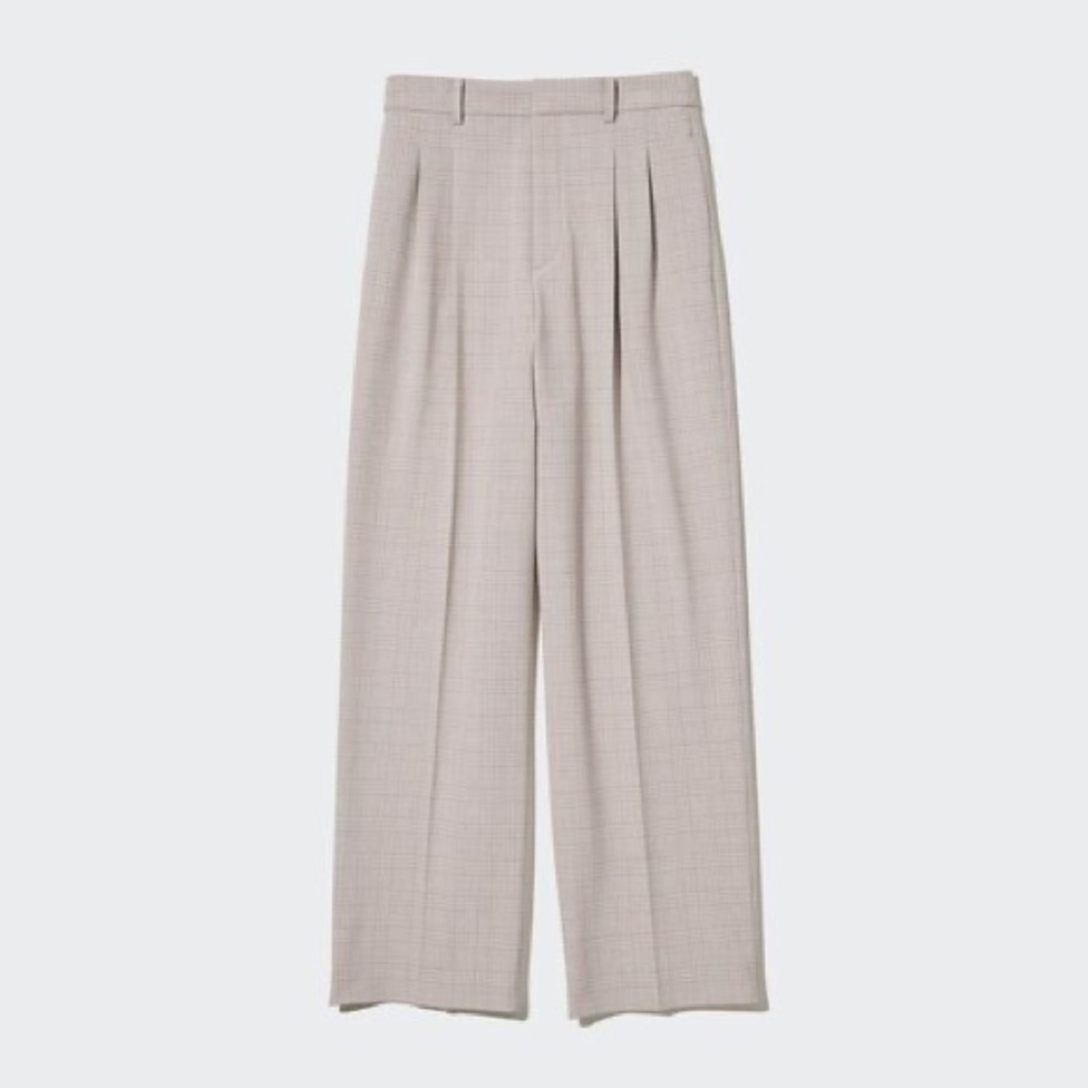 Uniqlo Wide Leg Pleated Pant